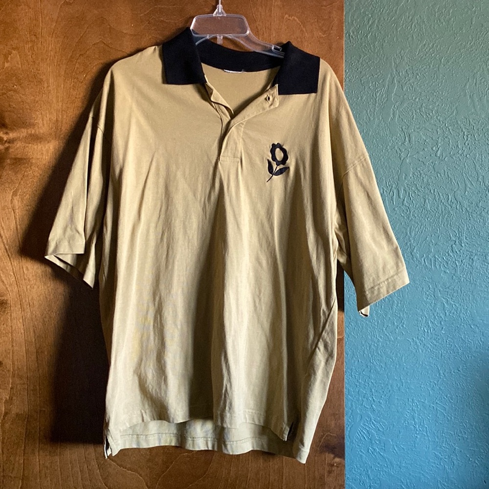 H&M Oversized Flower Design Polo